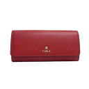 【GW・母の日ギフトスペシャルセール☆全品10％OFFクーポン☆12日迄☆全品新品】FURLA フルラ WP00324 ARE000 1871S FURLA CAMELIA SLIM/二つ折り長財布 レッド系