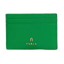 【GW・母の日ギフトスペシャルセール☆全品10％OFFクーポン☆12日迄☆全品新品】FURLA フルラ WP00305 AX0733 2001S FURLA CAMELIA カードケース グリーン系