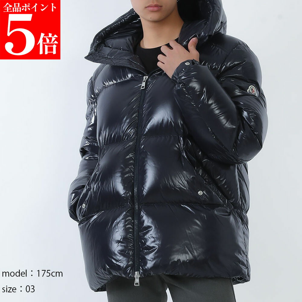 Rakuten - 【正規品・新品・GW直前スーパーSALE全品P5倍＆全品5％値引きクーポン30日迄】MONCLER モンクレール I20911A 001845963V 742 BAISE ダウンジャケット ネイビー