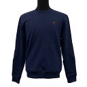 【サマーセール☆全品P5倍&最大15000円スペシャルクーポン15日迄】AMI PARIS アミパリス BFUSW035.730 430 ユニセックス ループバック オーガニックコットンフリース Ami de Coeur スウェットシャツ