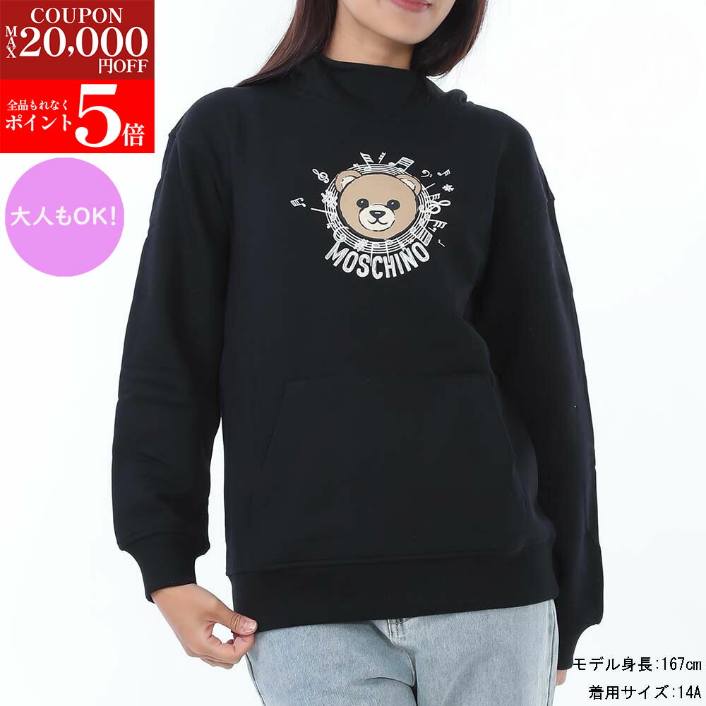 �ڿ��ե��ꥢ���SALE������P5�ܡ�����2���ߥ��ꥢ��󥹥����ݥ�18������MOSCHINO KIDS �⥹�����Υ��å� HUF096 LCA23 6010...