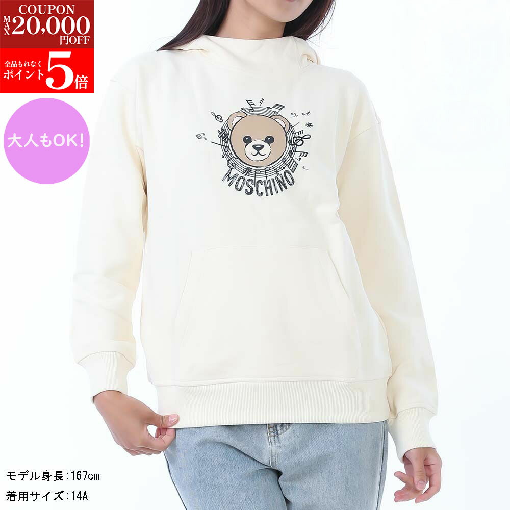 �ڿ��ե��ꥢ���SALE������P5�ܡ�����2���ߥ��ꥢ��󥹥����ݥ�18������MOSCHINO KIDS �⥹�����Υ��å� HUF096 LCA23 1012...