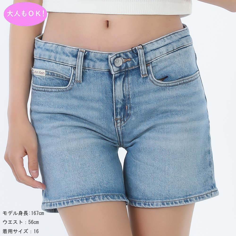 【 Jeans】CKロゴ/デニムショーツ 楽天市場】デニム ショートパンツ(ブランドカルバンクライン