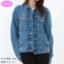 【サマーセール☆全品P5倍&最大15000円スペシャルクーポン15日迄】Calvin Klein Jeans(カルバン クライン ジーンズ)KID'S キッズ CKIB0IB02505T 1A4 コットンデニム トラッカー ジャケット 大人もOK