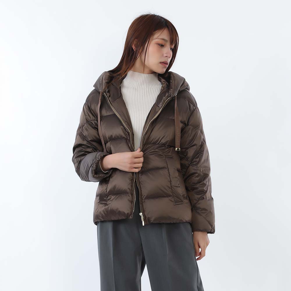 ブランドショップ リペイの【全品5%OFFクーポン＆P5倍! 8/31まで】MAX MARA The Cube マックスマーラ ザ キューブ 2619481084600 044 MTCSOFTFE 撥水キャンバスベルト付き レディース ダウンジャケット 女性用 婦人用｜アングル3