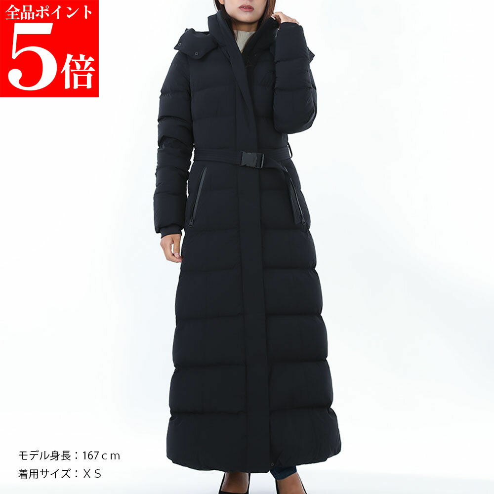 Rakuten - 【正規品・新品・GW直前スーパーSALE全品P5倍＆全品5％値引きクーポン30日迄】MACKAGE マッカ—ジュ CALINA CITY C0001 ロングダウンコート