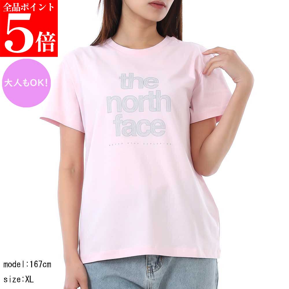 樂天商城 - 【決算セール☆全品P5倍＆最大2万円スペシャルクーポン10日迄】THE NORTH FACE Kids ザ ノースフェイス キッズ NF0A8EANBP61 リフレクト SS TEE ロゴ 半袖Tシャツ レディース ガールズ 大人もOK