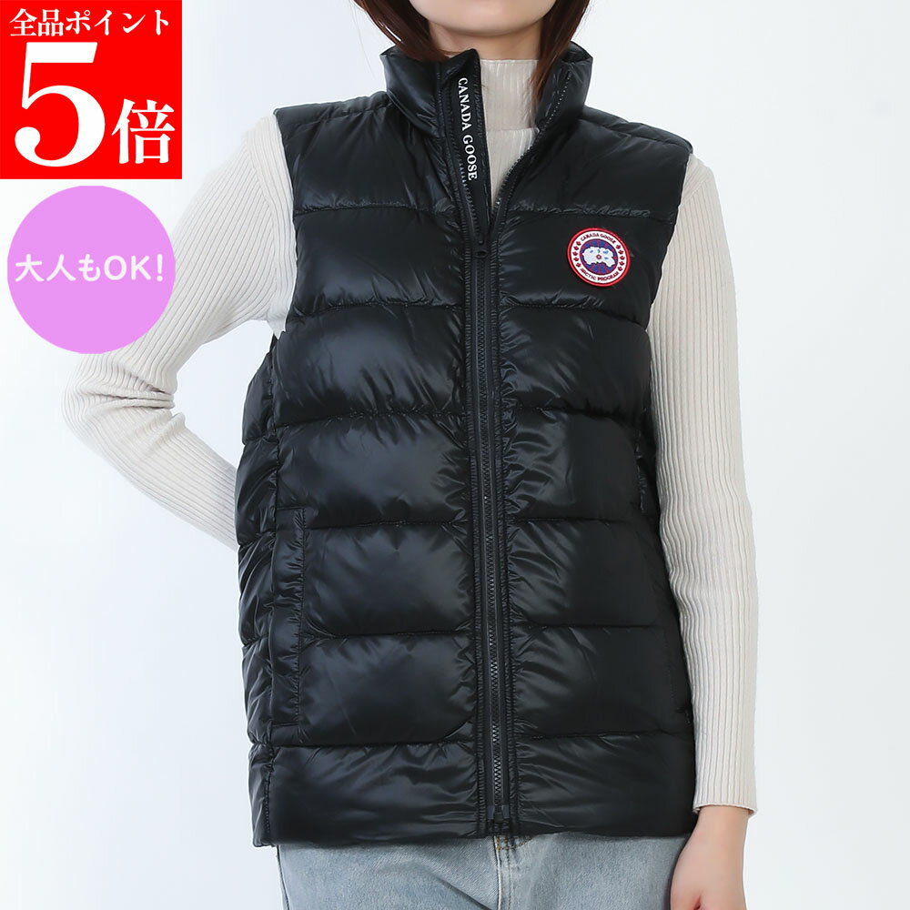 Rakuten - 【正規品・新品・GW直前スーパーSALE全品P5倍＆全品5％値引きクーポン30日迄】CANADA GOOSE KIDS ダウン ベスト 5472Y クロフトン レディース ガールズ ボーイズ 軽量 大人もOK 女性用 婦人用 女の子 男の子