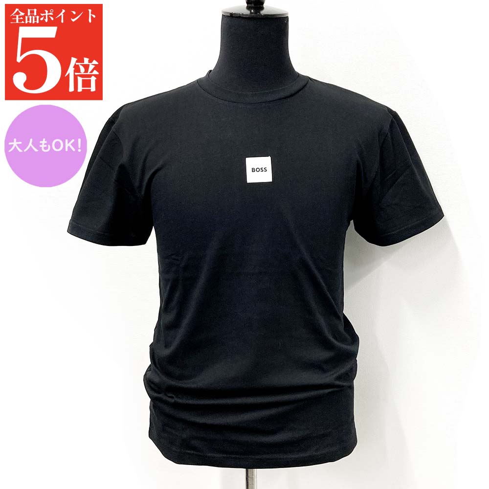 Rakuten - 【正規品・新品・GW直前スーパーSALE全品P5倍＆全品5％値引きクーポン30日迄】HUGO BOSS Kids ヒューゴボス キッズ Tシャツ J52897 ストレッチコットン クルーネック 半袖 子供用 大人もOK メンズ 紳士用 新品
