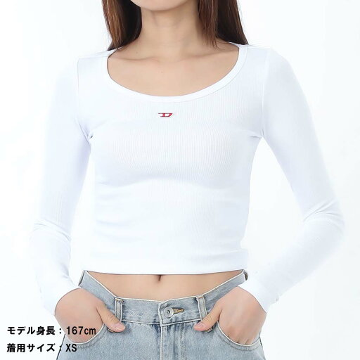 【決算セール☆全品P5倍&最大1万円スペシャルクーポン15日迄】★2025SS★ DIESEL ディーゼル A05106 0EJAI 100 T-Ballet-D 長袖Tシャツ ロンT スリムフィット 【決算セール☆全品P5倍&最大1万円スペシャルクーポン15日迄】★2025SS★ DIESEL ディーゼル A05106 0EJAI 100 T-Ballet-D 長袖Tシャツ ロンT スリムフィット