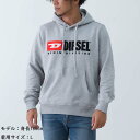 【決算セール☆全品P5倍&最大1万円スペシャルクーポン15日迄】DIESEL ディーゼル A03757 0GEAD 9CB パーカー フーディ スウェット メン...