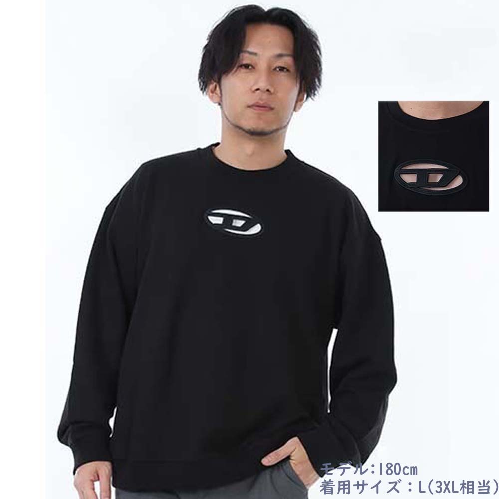 楽天市場】DIESEL ディーゼル（カラーブラック）（スウェット
