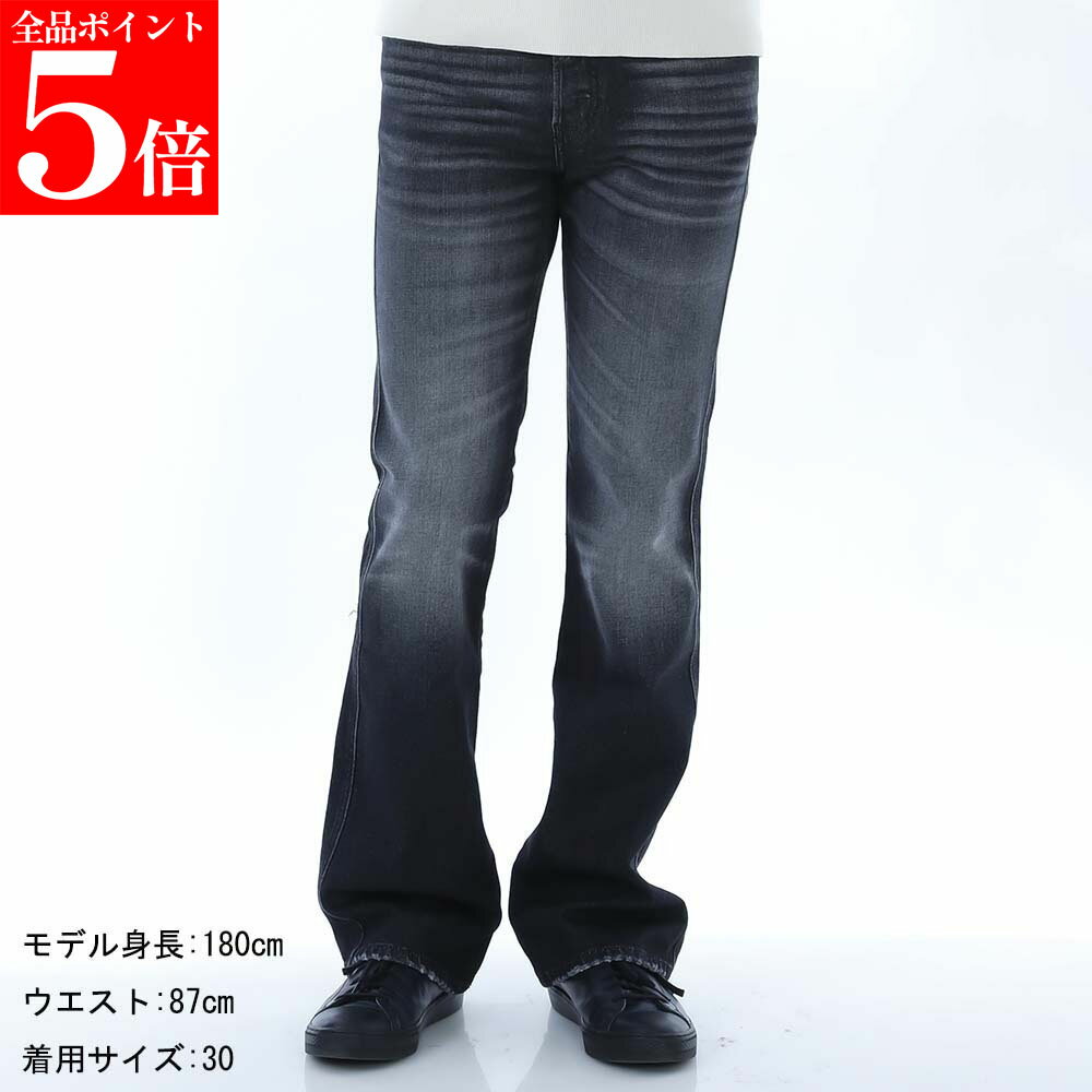【正規品 新品 GW直前スーパーSALE全品P5倍＆全品5％値引きクーポン30日迄】DIESEL ディーゼル A12218 09L50 02 1998 D-BUCK デニム メンズ ブーツカット