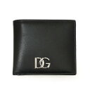 【GW・母の日ギフト直前お買得セール☆全品7％OFFクーポン☆30日迄☆全品新品】DOLCE&GABBANA ドルチェ&ガッバーナ BP1321 AW576 80999 ビフォールド 二つ折財布 メンズ ブラック