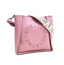 【GW・母の日ギフト直前お買得セール☆全品7％OFFクーポン☆30日迄☆全品新品】STELLA McCARTNEY ステラマッカートニー700073 W8542 6601ステラロゴショルダー/クロスボディバッグ ライトローズピンク