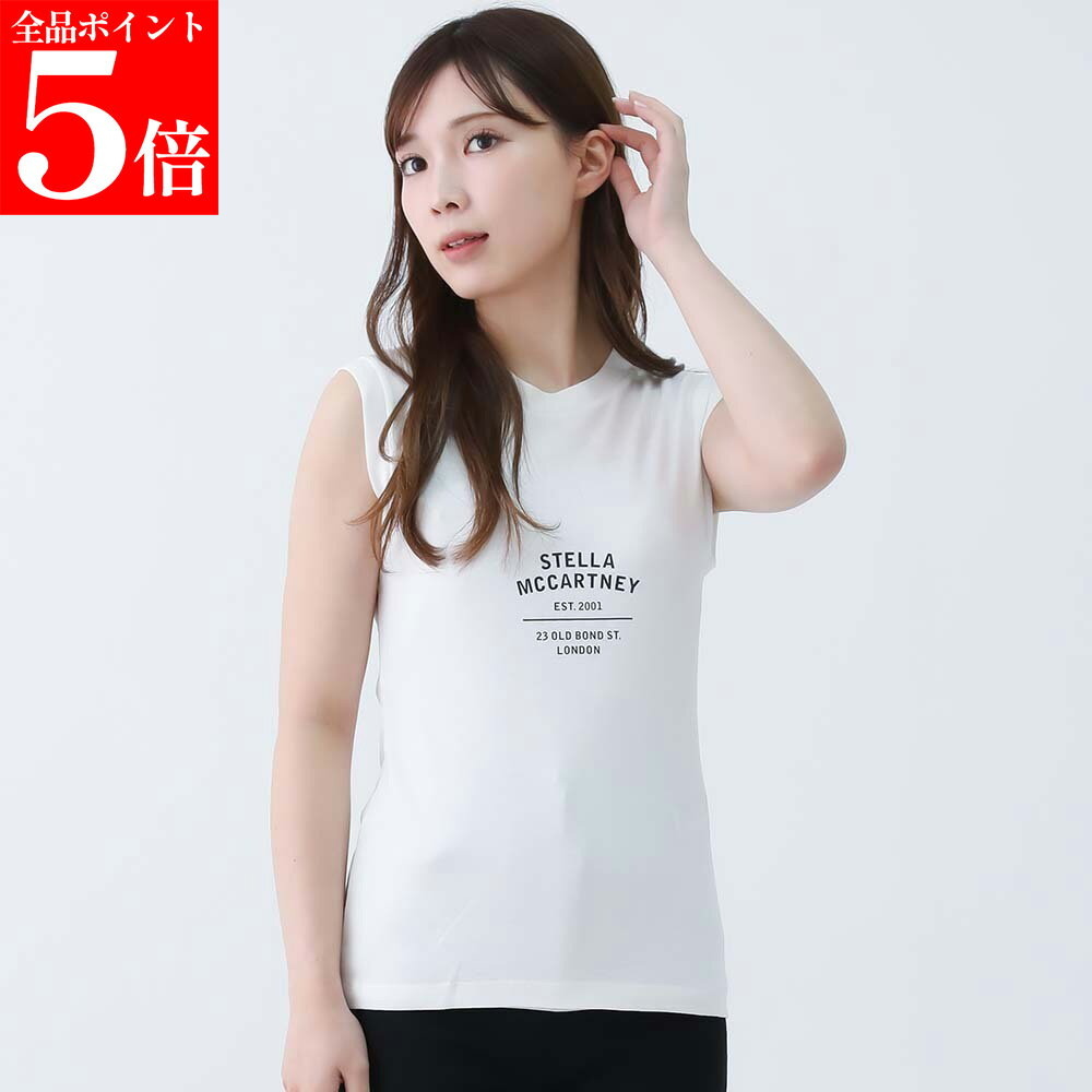 Rakuten - 【正規品・新品・GW直前スーパーSALE全品P5倍＆全品5％値引きクーポン30日迄】STELLA McCARTNEY ステラマッカートニー 6J0110 3SPX13 9500 Stella McCartney 2001.タンクトップ オフホワイト系