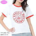 【決算セール第2弾☆全品P5倍&最大1万円スペシャルクーポン31日迄】STELLA McCARTNEY KIDS ステラマッカートニー キッズ TW8C71 Z0434 100 バーシティロゴ グラフィック クルーネックTシャツ(4)