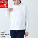 【BLACK FRIDAY SALE☆全品P5倍&最大2万円スペシャルクーポン15日迄】 TATRAS タトラス LTLA23S8031-M 10 SOALAスウェットプルオーバー長袖 ホワイト レディース サイズ:1