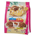  国産 プッチーヌ 超小粒 1歳からの成犬用 半生 国産牛肉入り 200g (50g×4パック) 犬用 ドッグフード/維持期用 総合栄養食  ペットライン