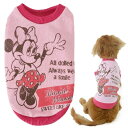 スリーアローズ ディズニー ミニー ヴィンテージ クルー トレーナー 4号・5号 (L・XL) ピンク 小型犬用 犬服 Disney LL 2L