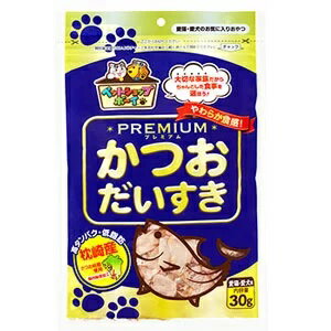 【アウトレット!!】 国産 ペットショップボーイ かつおだいすき プレミアム 30g 愛犬・愛猫用 おやつ キャットフード・ドッグフード/間食 ふりかけ トッピング カツオ節 マルトモ 【訳あり※賞味期限：2023年4月末まで】