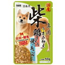 【アウトレット!!】 国産 日本犬 柴専用 うまみ和え 鶏まぐろ 焼きあご粉入り 50g ドッグフード/副食 ウエットフード お魚 【訳あり※賞味期限:2024...