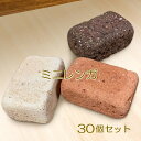 ミニレンガ プチブリック ブロックレンガ 小 30個セット ガーデニング レンガ 花壇 ガーデニングレンガ 庭づくり