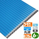 (送料無料) カラートタン波板 丸波 6尺(1820mm) 厚み:0.25mm 35枚セットカラー:グレー・ブルー・茶(代引き・配達日時指定不可) (沖縄・北海道・離島・一部地域配達不可)