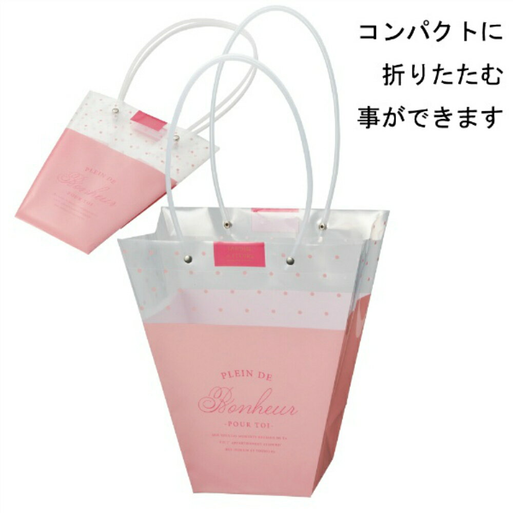 Rakuten - 【送料無料】PPギフトバッグトールL　ピンク　5枚セット　4396-A-PK【代引不可】〈北海道・沖縄・離島・一部地域は別途送料がかかります〉