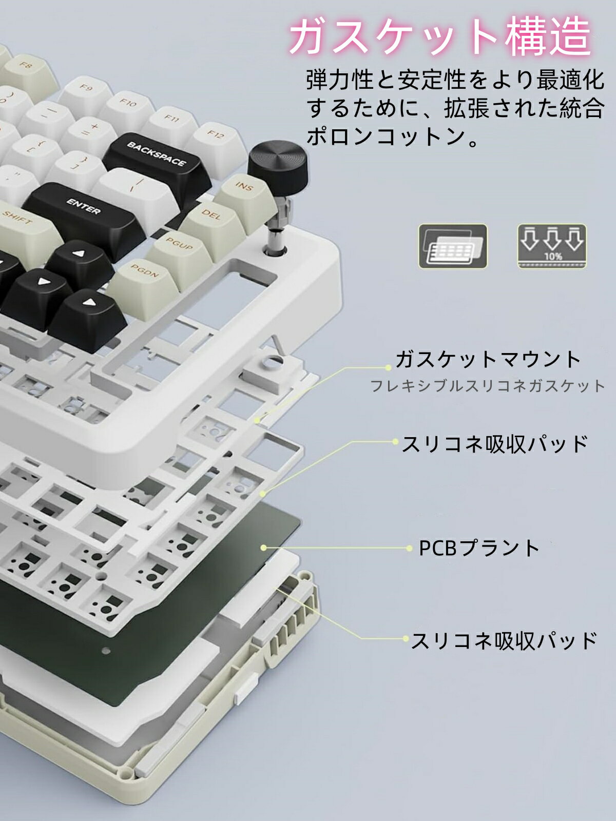 エレコム 静音Bluetooth5.0マウス EX-G 5ボタン Mサイズ ホワイト M-XGM30BBSKWH 1個