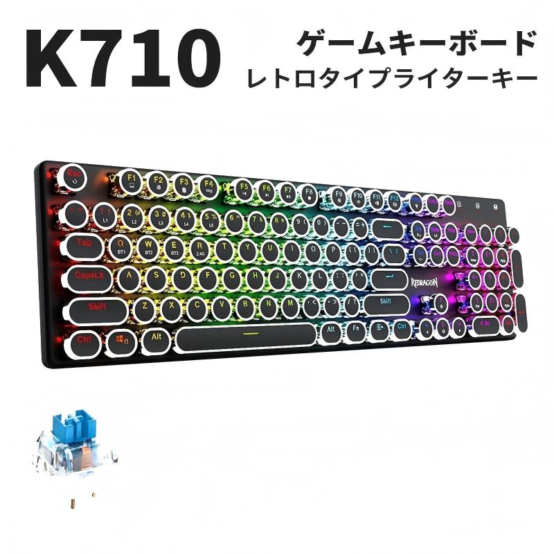 �����ߥ󥰥����ܡ��� �ᥫ�˥��� �ļ� �磻��쥹 �����ץ饤�������ᥫ�˥��륭���ܡ��� �ե륵���� 104���� �Ѹ����� RGB Bluetooth 2.4G...