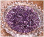 アメジストさざれ、浄化用　100g/水晶粒,水晶粉末,水晶パウダー,ブラジル産、天然水晶,砂状,浄化