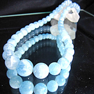 アクアマリン ネックレス