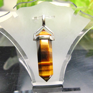 タイガーズアイ ダブルポイント ペンダントTOP