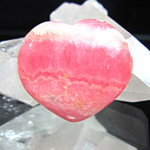 インカローズ ハート形ペンダント ロードクロサイト ペンダントトップ