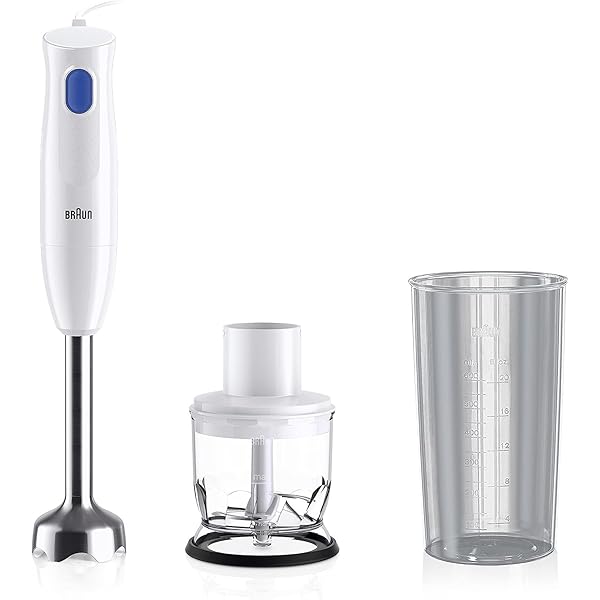 ブラウン ハンドブレンダーマルチクイック1 MQ10201MWH 軽量 コンパクト 離乳食 下ごしらえ ス