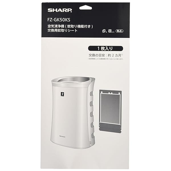 乐天商城 - 【純正品】 シャープ 蚊取空気清浄機用 蚊取シート FZ-GK50KS