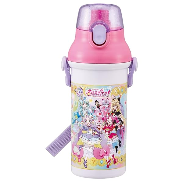 乐天商城 - スケーター(skater) 子供用 直飲み 水筒 プラスチック 480ml ワンプッシュ開閉 食洗機対応 日本