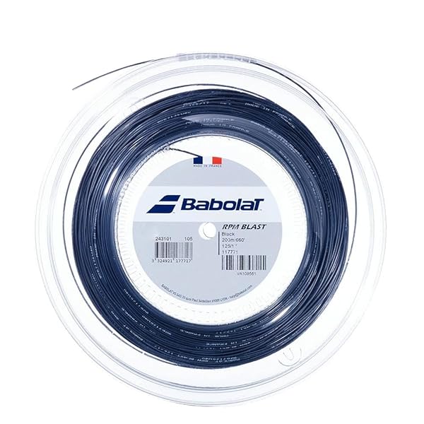 樂天商城 - Babolat(バボラ) RPMブラスト 125 (ゲージ1.25mm)　200メートルロール品