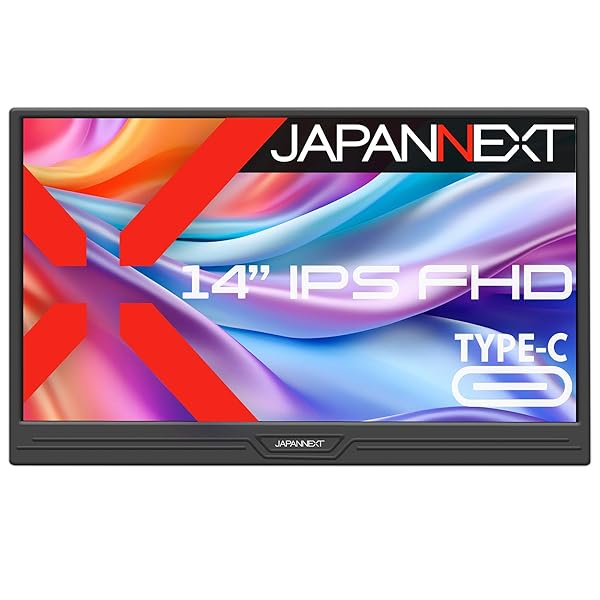 【ECサイト限定】JAPANNEXT 14インチ IPSパネル搭載 フルHD(1920x1080)解像度 モバイルモニター JN-MD-I