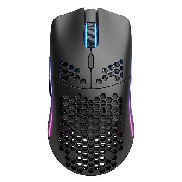 Glorious グロリアス モデルo ワイヤレス ゲーミングマウス 無線 RGB 軽量マウス m...