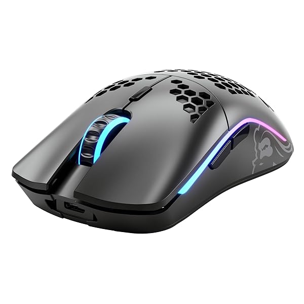 Glorious グロリアス モデルo ワイヤレス ゲーミングマウス 無線 RGB 軽量マウス m...