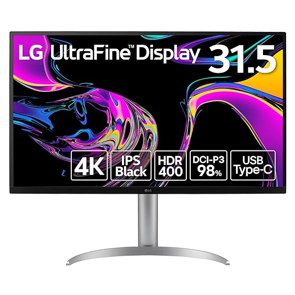 LG モニター ディスプレイ 32UQ850V-W 31.5インチ/IPS Black/4K (3840×2160)/約10.7億色表示(8bit+FRC)/DisplayHD