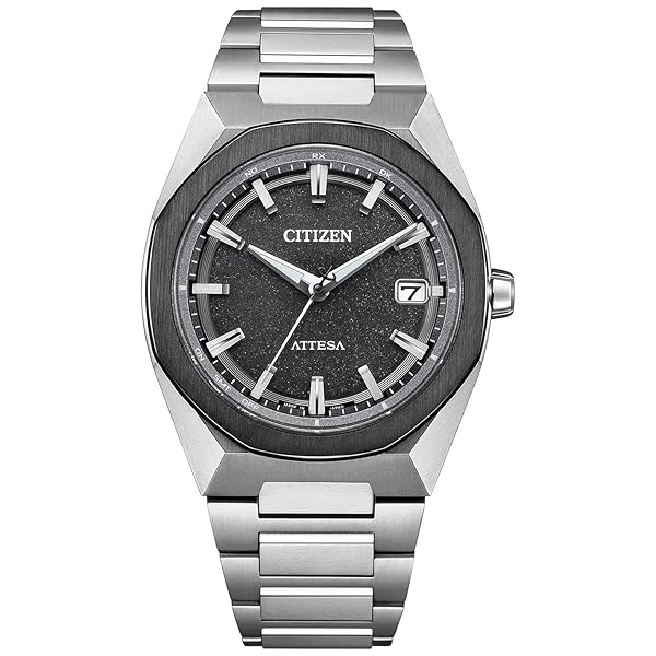 [CITIZEN] 腕時計 ATTESA (電波時計/防水/ビジネス) CB3044-55E 八角形ベゼル 軽量 チタン シンプル 3
