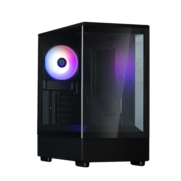 ZALMAN P10 Black ピラーレス構造採用 ミニタワー Micro-ATX PCケース ブラック CS8958