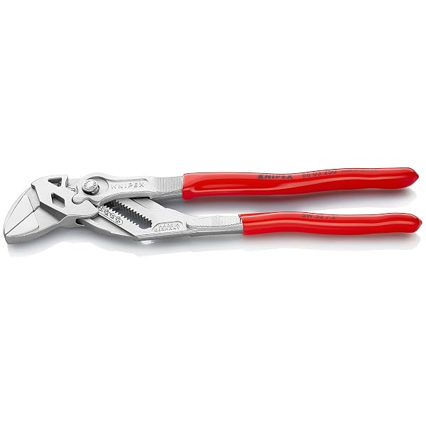 樂天商城 - KNIPEX クニペックス プライヤーレンチ 全長250mm プラスティックコーティングハンドル クロムメッキ 8603-250