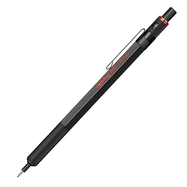 ロットリング(Rotring) シャープペン 500N 0.7mm 1904-727 [日本正規品] ブラックブランドロットリング(Rotring)色ブラックモデル1904727商品説明【商品概要】1928年、ドイツでバウハウス デザインスクールの造形が美術や建築に色濃く反映された時代に誕生したrOtring。「正確な線こそ美しい」という信念と、バウハウスの「産業にもアートを」という哲学を基に、ミニマルながら高性能の製品を数多く手掛けてきました。時代が移り変わっても、クリエイターやエンジニアたちが変わらずに行ってきた「考えを練る」という、アイディアを形にしていくためのプロセス。そしてインスピレーションが湧いた時、いつでもをビジュアル化しながら想像力を無限に広げていく。rOtringはこのプロセスに寄り添い、プロフェッショナルたちの創造をサポートし続けています。メタル製のグリップに軽量の樹脂製ボディを組み合わせたメカニカルペンシル滑り止め加工が施されたグリップはしっかりと握ることができ、ボディは手に馴染む軽いフィット感使用している芯の種類に合わせ、4Hから2Bまで装示切り替え可能500Nメカニカルペンシル、ブラックのみ、製図対応【商品説明】【商品詳細】ブランド：ロットリング(Rotring)商品種別：文房具・オフィス用品商品名：ロットリング(Rotring) シャープペン 500N 0.7mm 1904-727 [日本正規品] ブラック製造元：ロットリング(Rotring)商品番号：1904727発売日：2015年11月06日商品内容：0.7mm色：ブラック商品タイプ：メカニカルペンシル【当店からの連絡】【配送について】当店では複数の物流拠点から発送しております。外装箱が提携配送センターのものである場合がございますが、品質に問題はございません。あらかじめご了承ください。