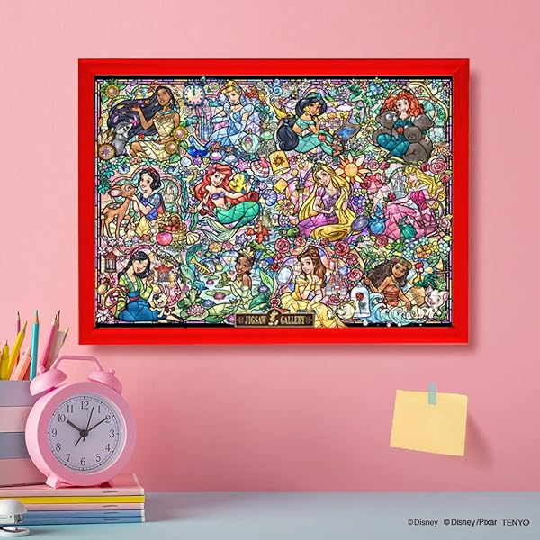 『ディズニープリンセス コレクション ステンドグラス』の販売店の商品画像