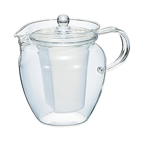 HARIO(ハリオ) 急須 茶茶 なつめ 実用容量700ml 耐熱ガラス 日本製 ティーポット C...
