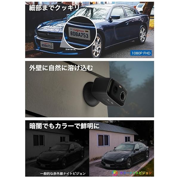 Tapo(タポ) 防犯カメラ 屋外 ソーラー 監視カメラ ソーラー給電 太陽光パワー Wi-Fi ワイヤレス 1080p 2MP sproutsllc-10074571 スプラウツLLC 楽天市場店 サンプル画像3